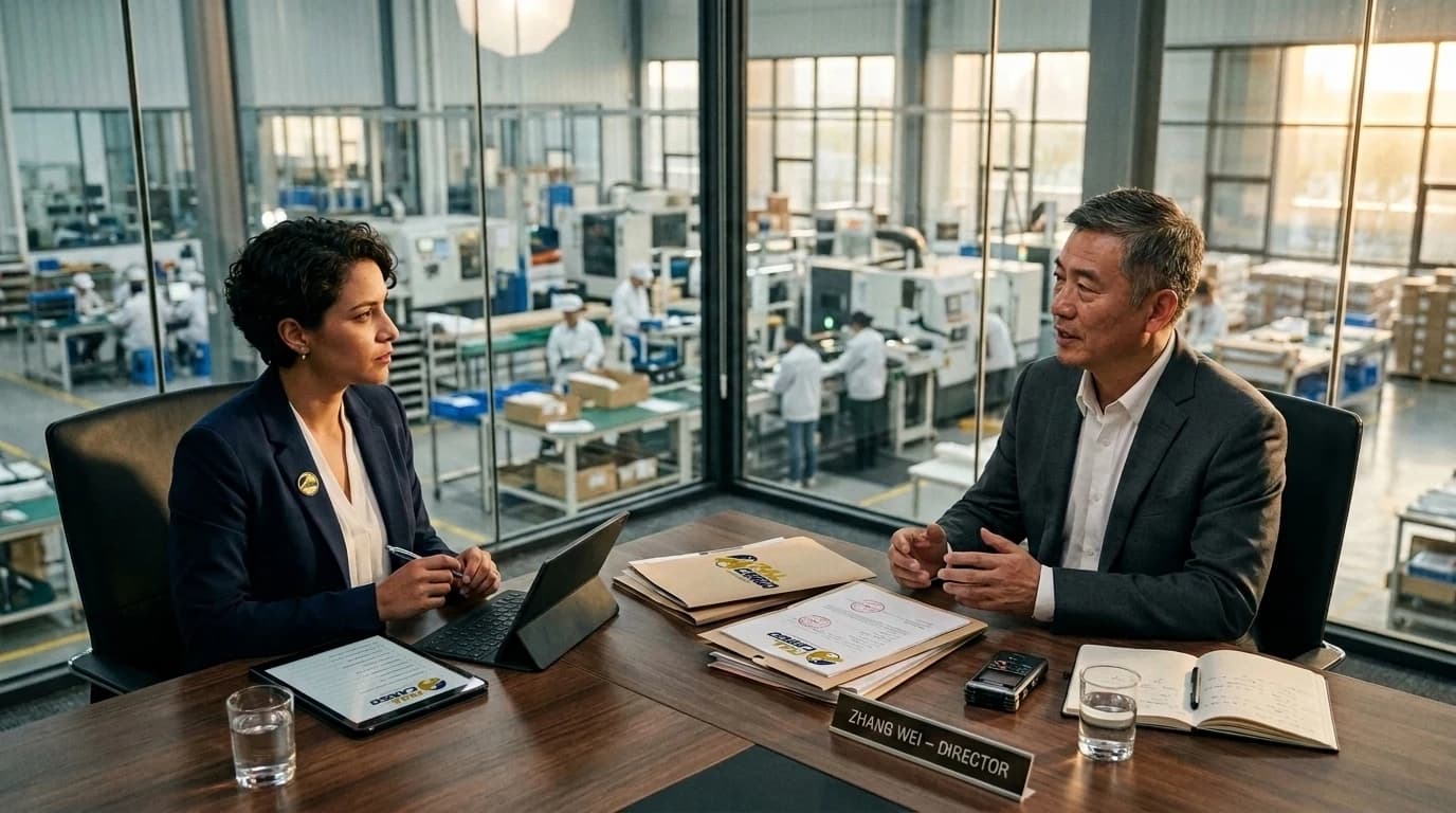 Certificación Legal de Proveedores y Visita Presencial a Fábrica en China