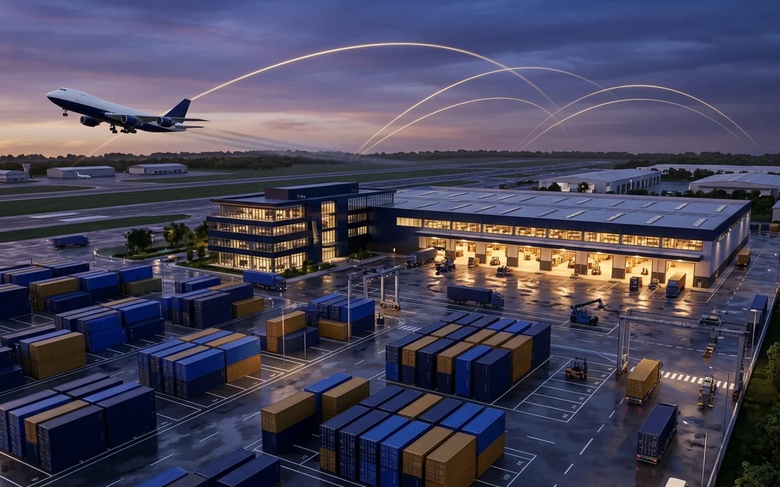 Centro Logístico Internacional Full Cargo Express en Doral, Florida